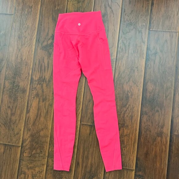lululemon Align High-Rise Pant 28" Lipgloss w pockets NWT - Picture 3 of 4